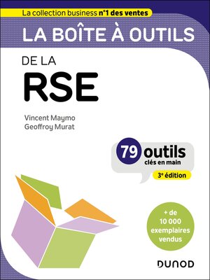 cover image of La boîte à outils de la RSE